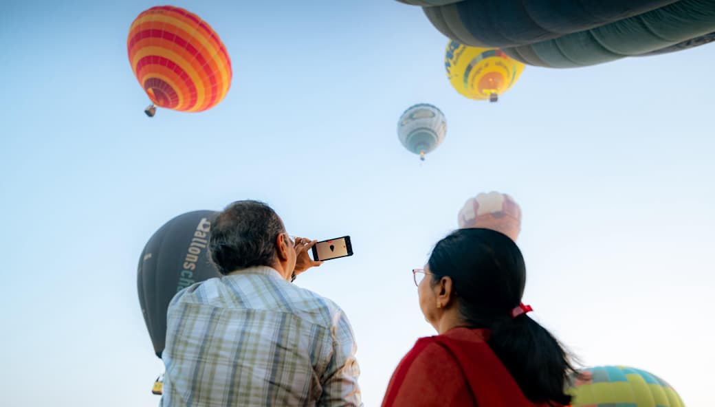 Hot Air Balloon Ride in Jaipur, Rajasthan
